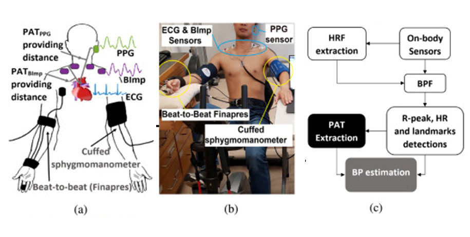 Emerging sensing and modeling technologies for wearable and cuffless blood  pressure monitoring